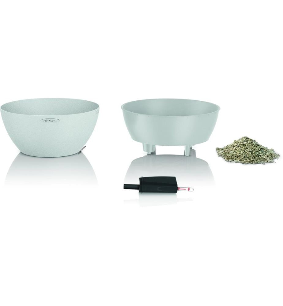 LECHUZA - Set per l'irrigazione CUBETO Stone 40 Quartz