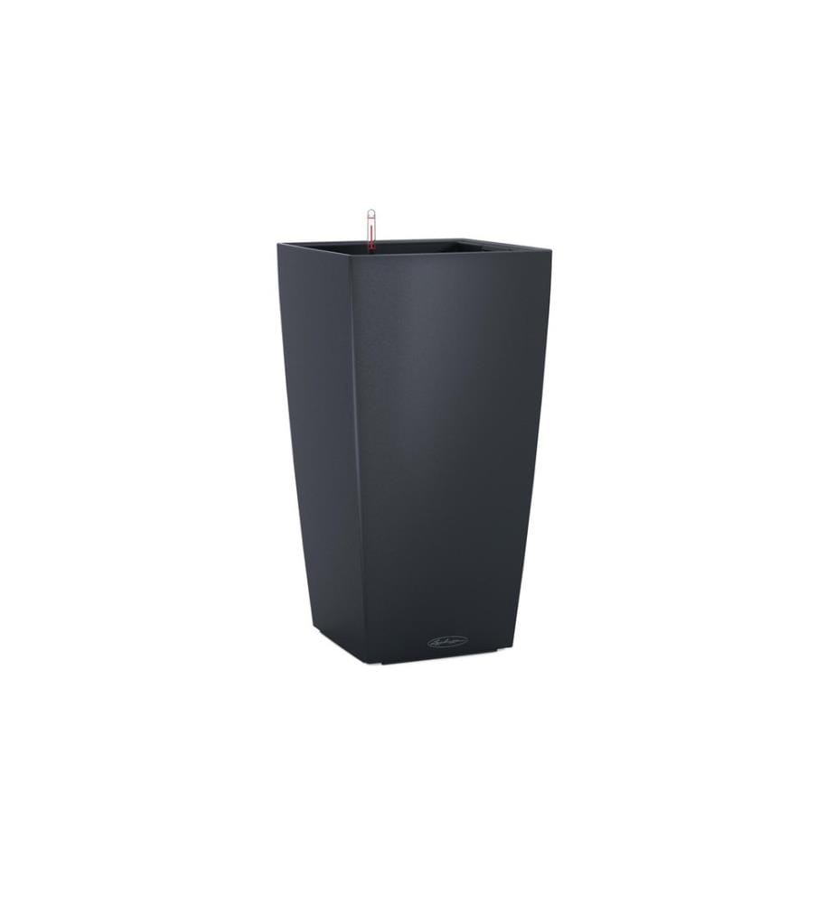 LECHUZA - Pot de fleur Cubico Color 30 gris