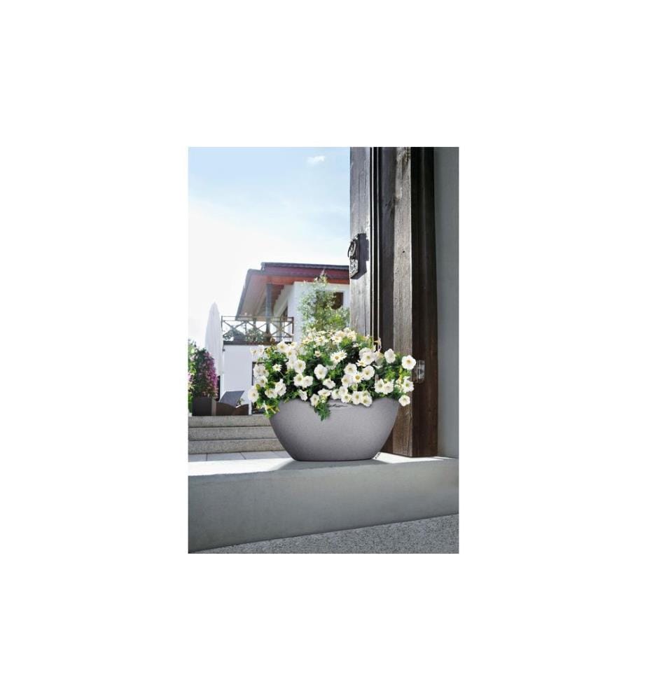 LECHUZA - Pot de fleur Cubeto Color 30 gris