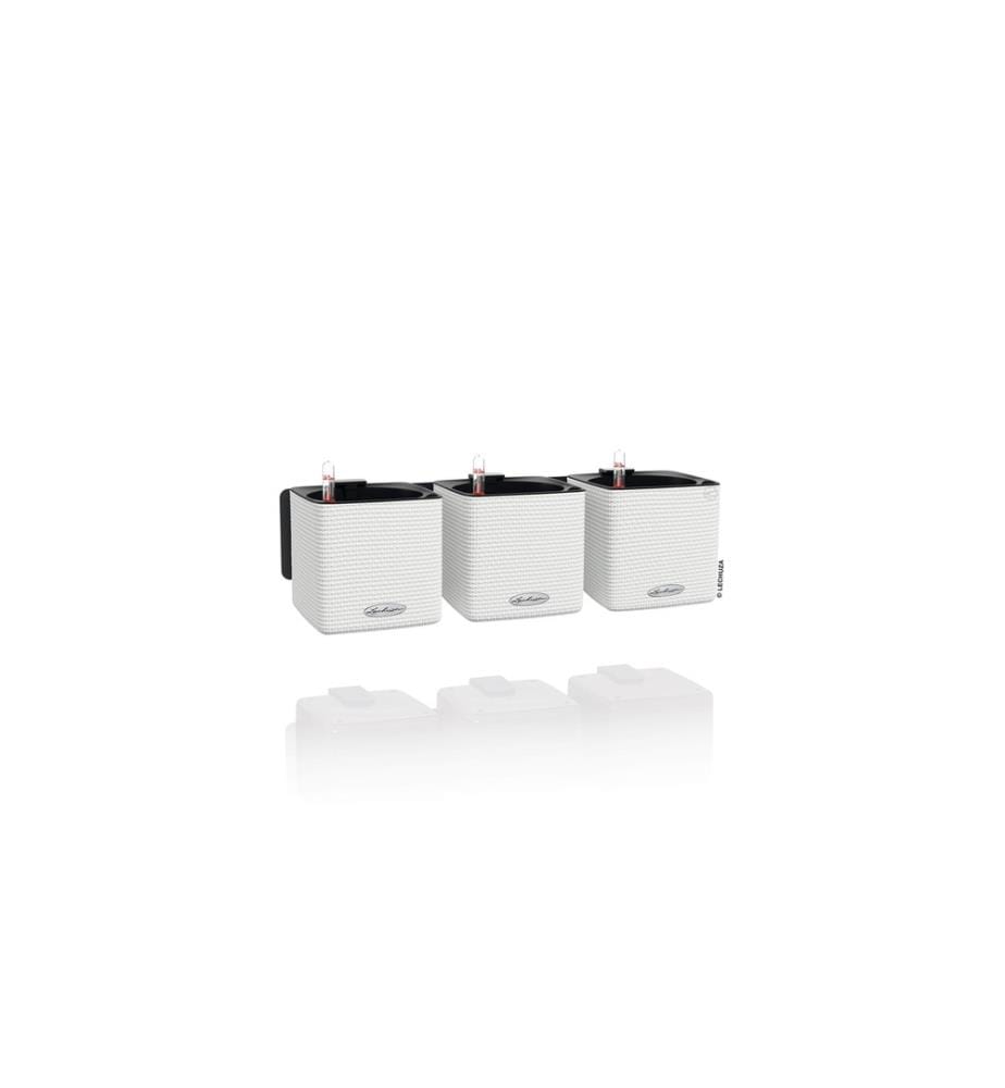 LECHUZA - Pot de fleur Green Wall Home Kit CO Blanc