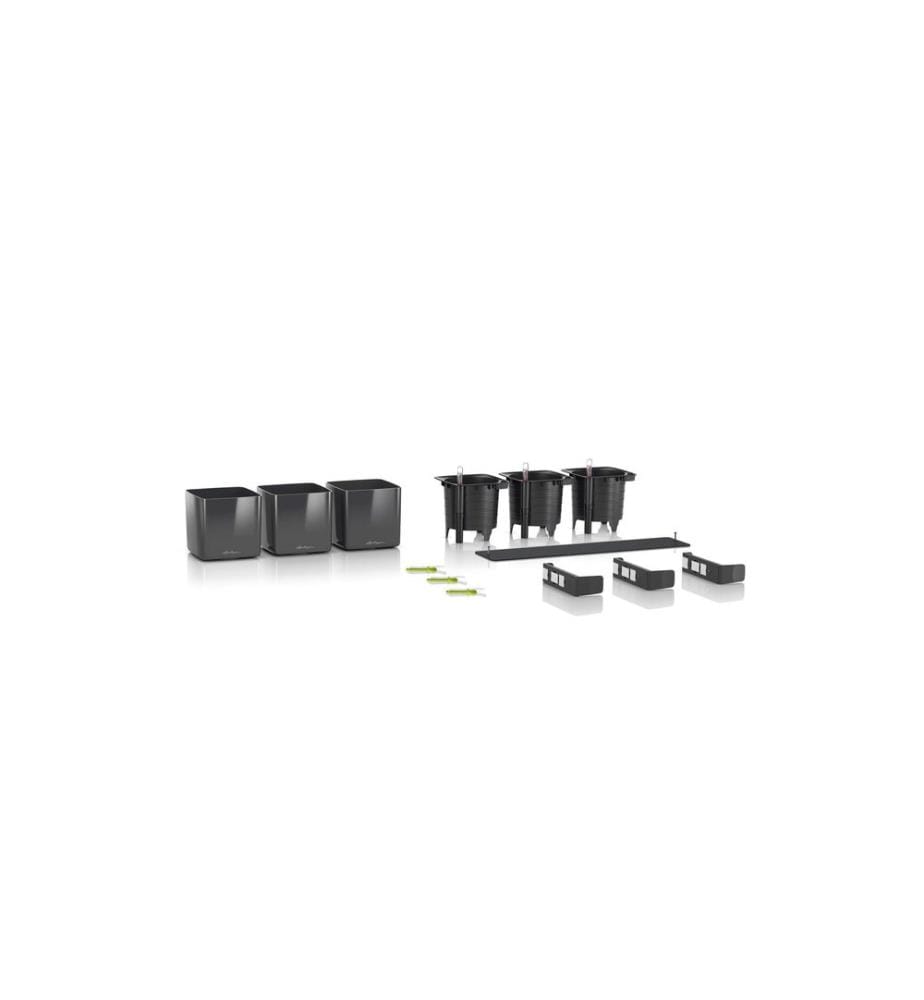 LECHUZA - Blumentopf Green Wall Home Kit Dunkelrot