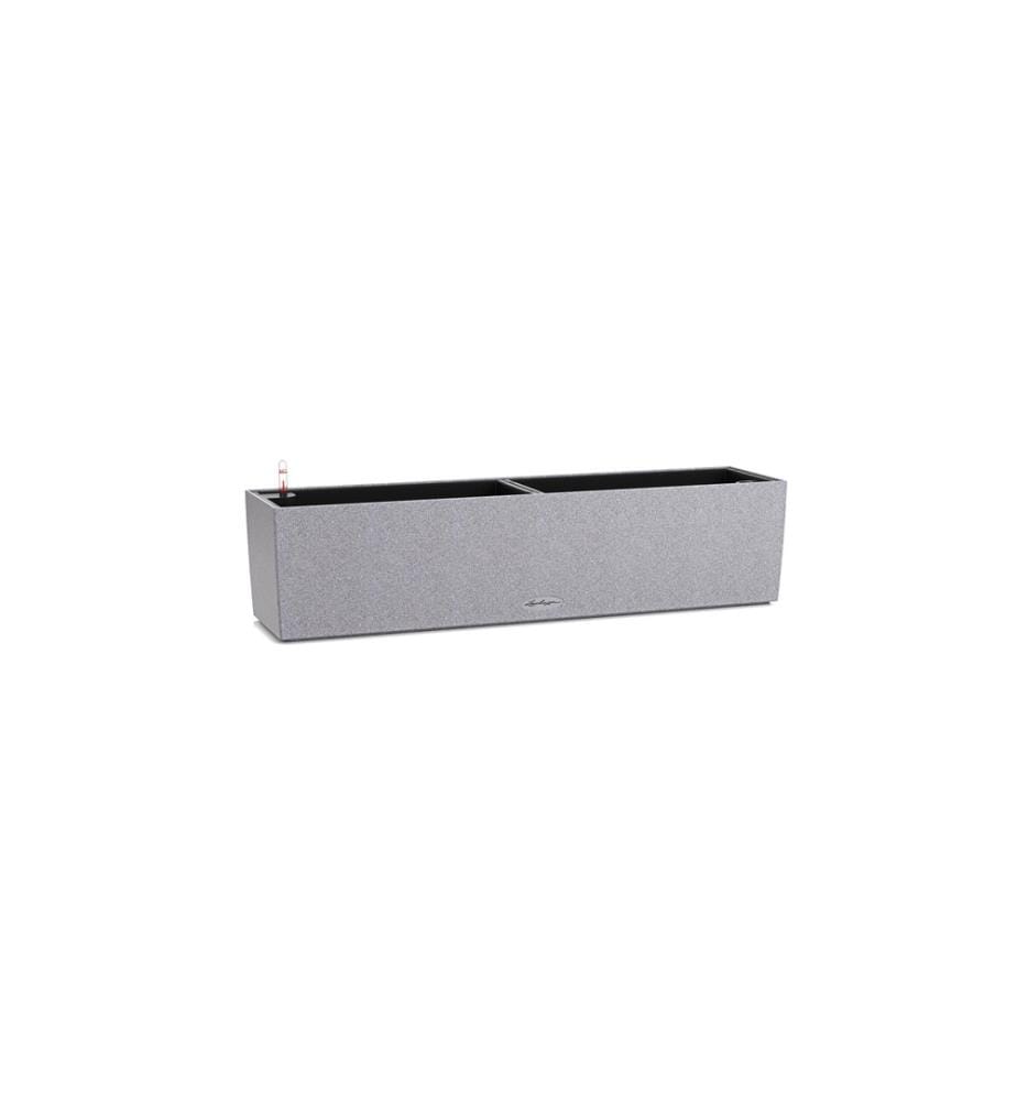 LECHUZA - Pot de fleur BALCONERA Stone 80 Gris clair