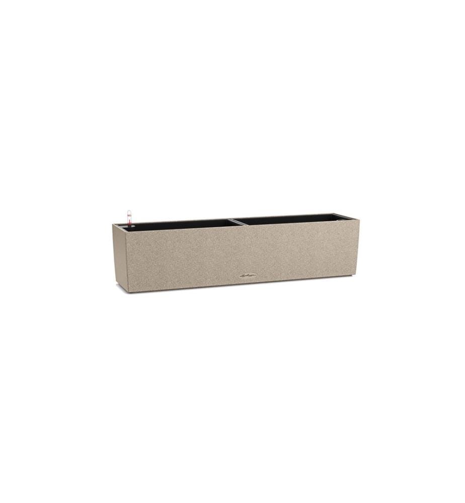 LECHUZA - Pot de fleur BALCONERA Stone 80 Beige