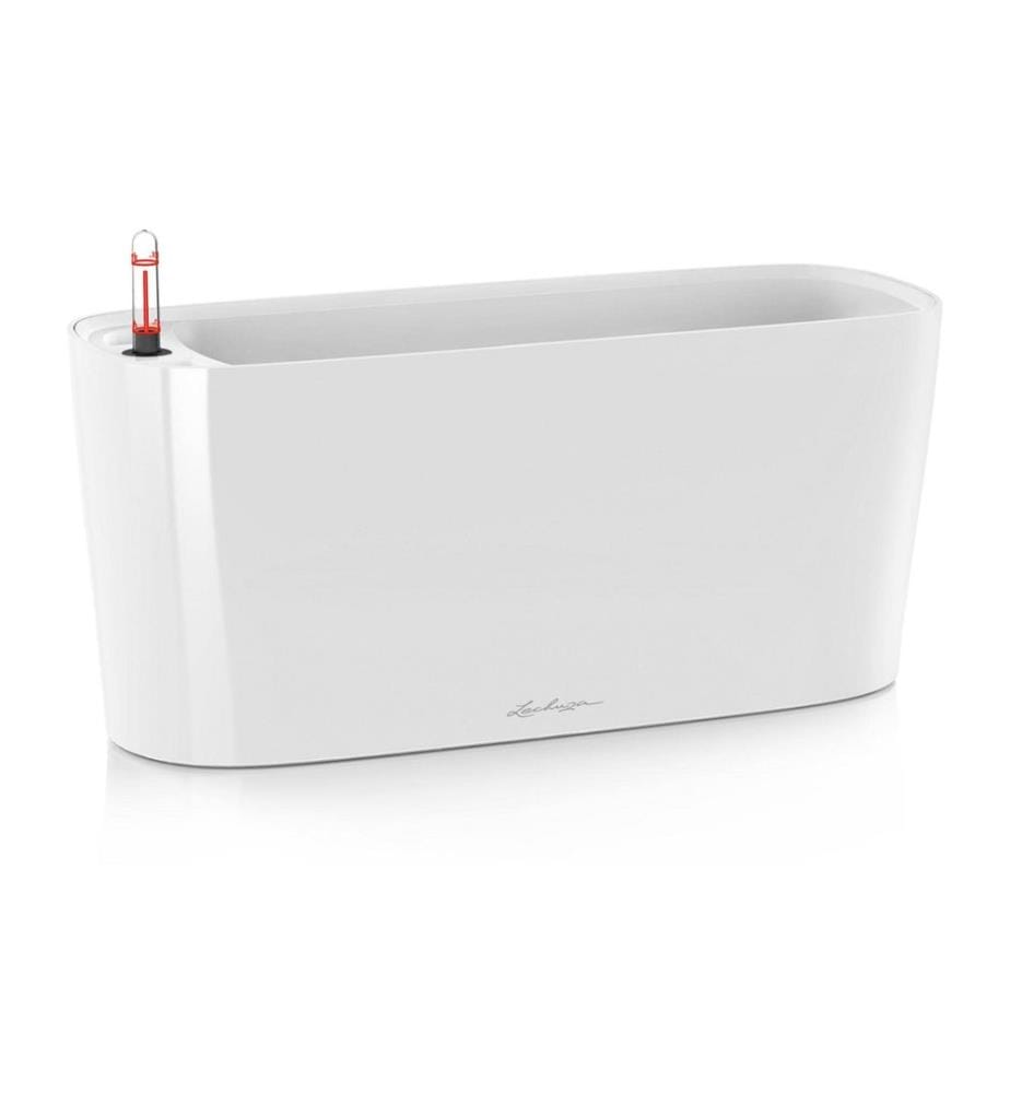 LECHUZA - Pflanzentopf Delta 20 Weiss