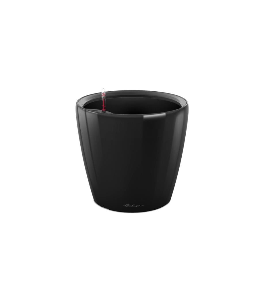 LECHUZA - Pot à fleur Classico Premium 28 LS Noir