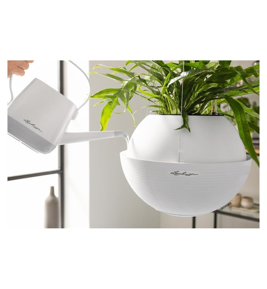 LECHUZA - Blumentopf Bola Color 23, Weiss