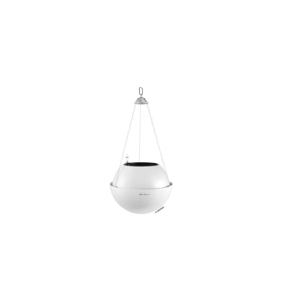 LECHUZA - Blumentopf Bola Color 32, Weiss
