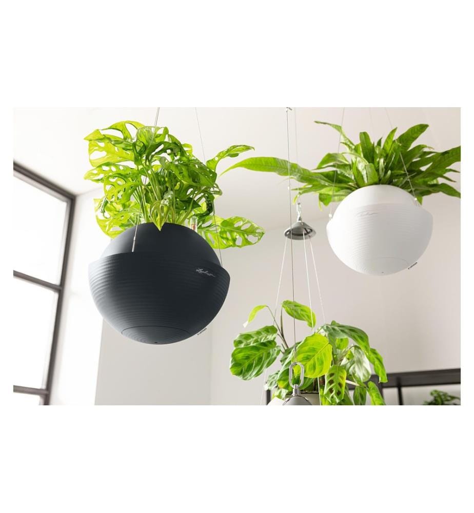 LECHUZA - Blumentopf Bola Color 32, Weiss