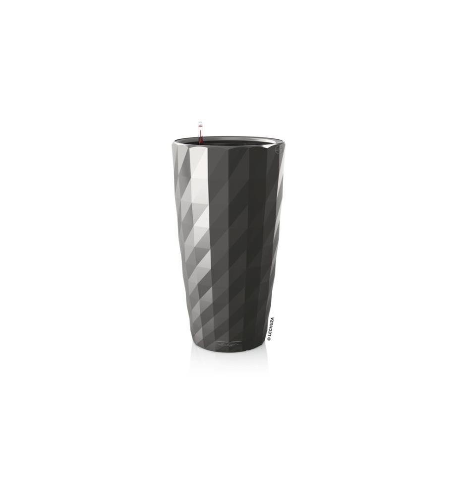 LECHUZA - Blumentopf Diamante Premium 40, Anthrazit