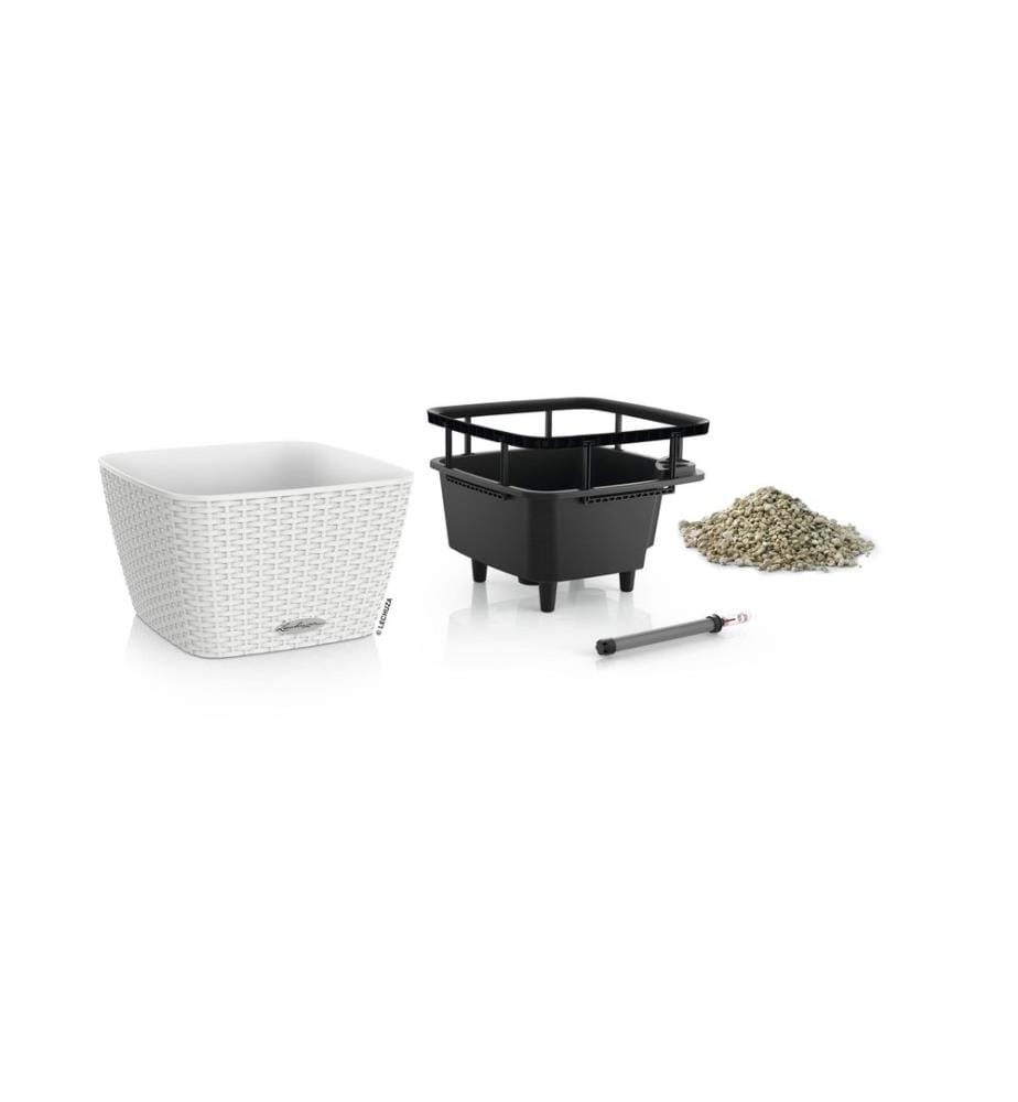 LECHUZA - Pot de fleur Bacino Cottage 30, Blanc