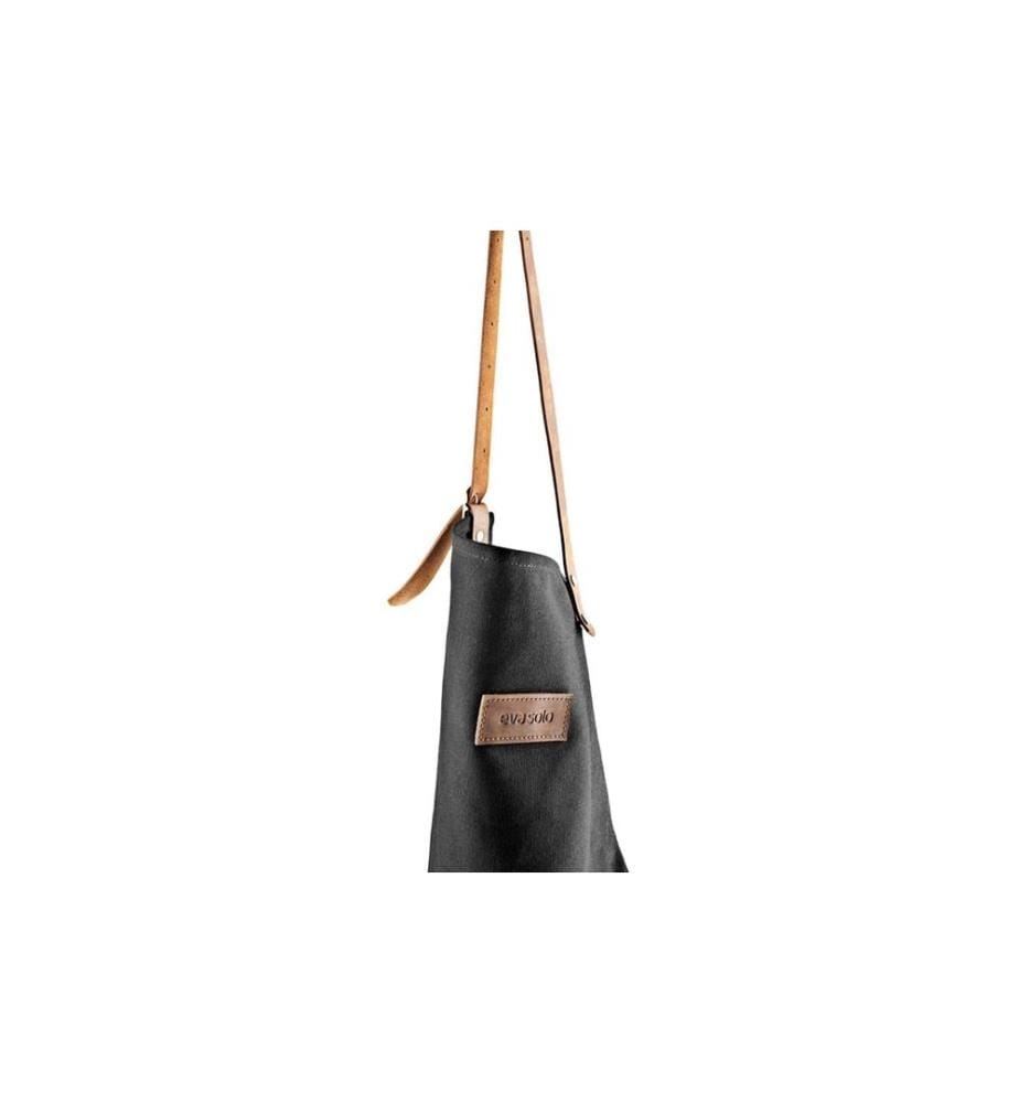 EVA SOLO - Kochschürze in Canvas & Leder Braun/Schwarz