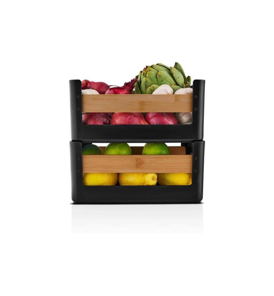 EVA SOLO - Corbeille à fruits Nordic Kitchen 1 Pièce/s, Nature/Noir