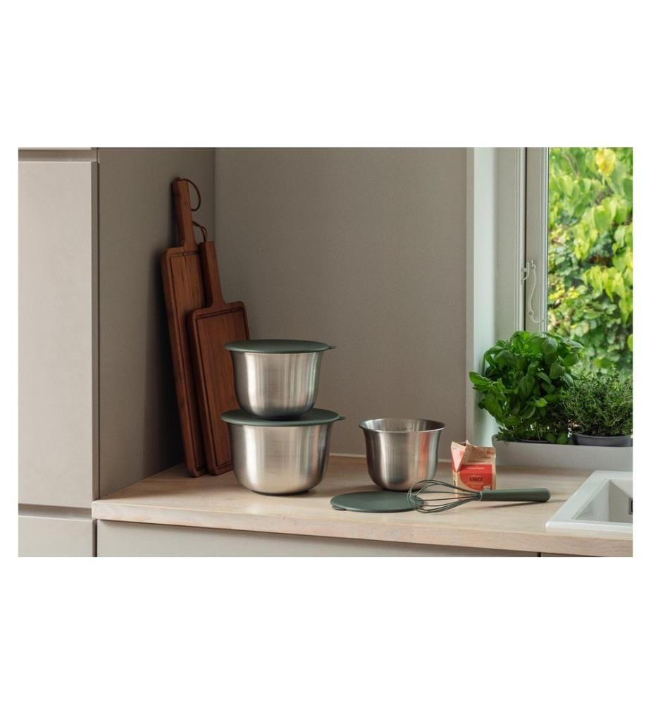 EVA SOLO - Couvercles pour bol mélangeur Green Tools Vert, 20 cm