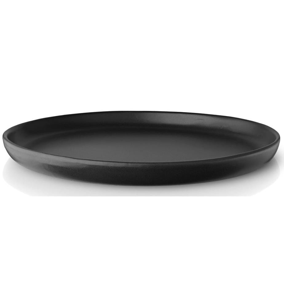 EVA SOLO - Assiette non décorative Nordic Kitchen Ø 25 cm, 4 Pièce/s, Noir