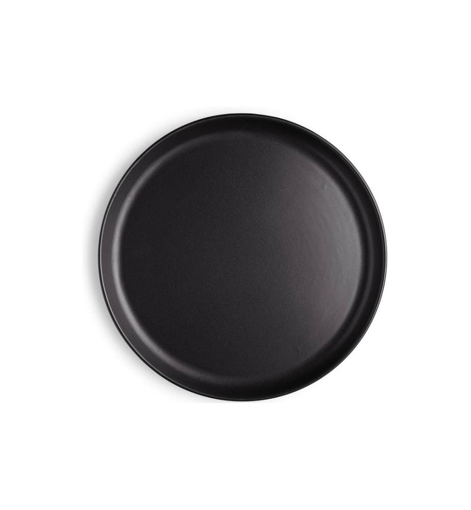 EVA SOLO - Assiette non décorative Nordic Kitchen Ø 25 cm, 4 Pièce/s, Noir