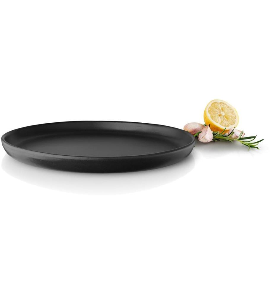 EVA SOLO - Assiette non décorative Nordic Kitchen Ø 25 cm, 4 Pièce/s, Noir
