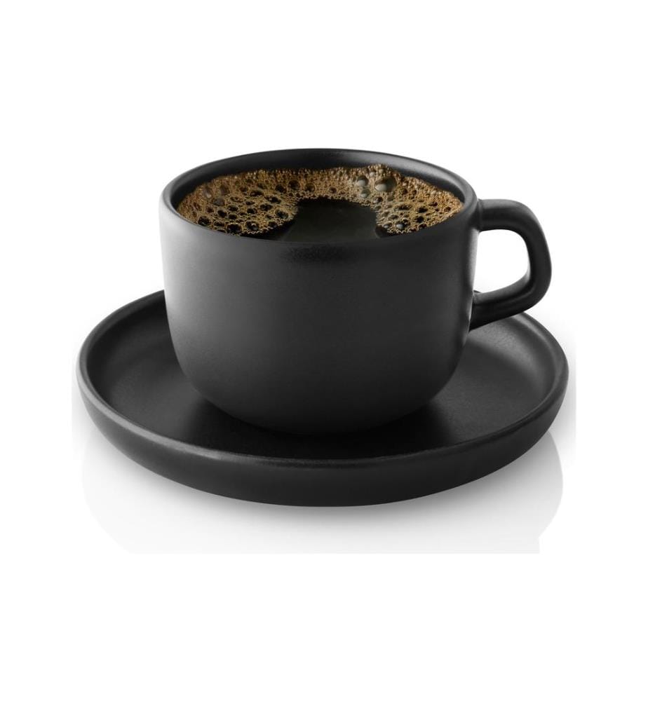 EVA SOLO - Tasse à café Nordic Kitchen 200 ml, 4 Pièce/s, Noir