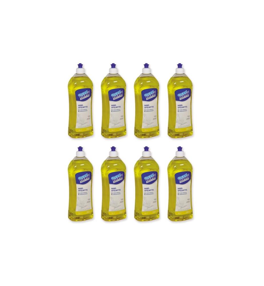 Clean and Clever - Liquide vaisselle PRO 11 8 x 1 l