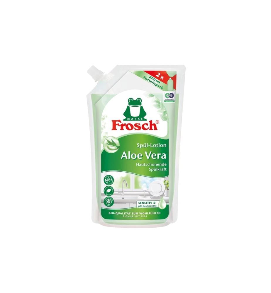 Frosch - Handspülmittel Aloe Vera Spül-Lotion Nachfüllbeutel 800 ml