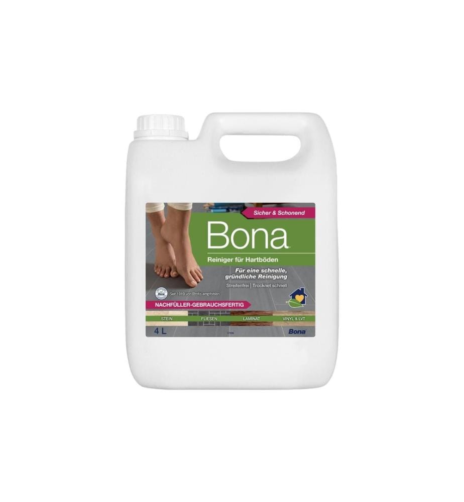 BONA - Nettoyant pour sol pour les sols durs, 4 l