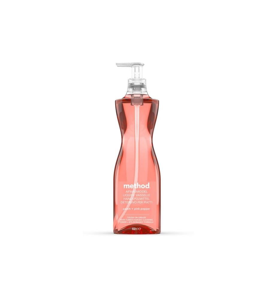 Method - Liquide vaisselle Peach + Pink Pepper 532 ml