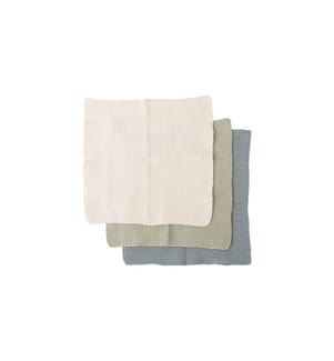 Ladelle - Torchon à vaisselle Eco Knitted 3 Pièce/s, Vert