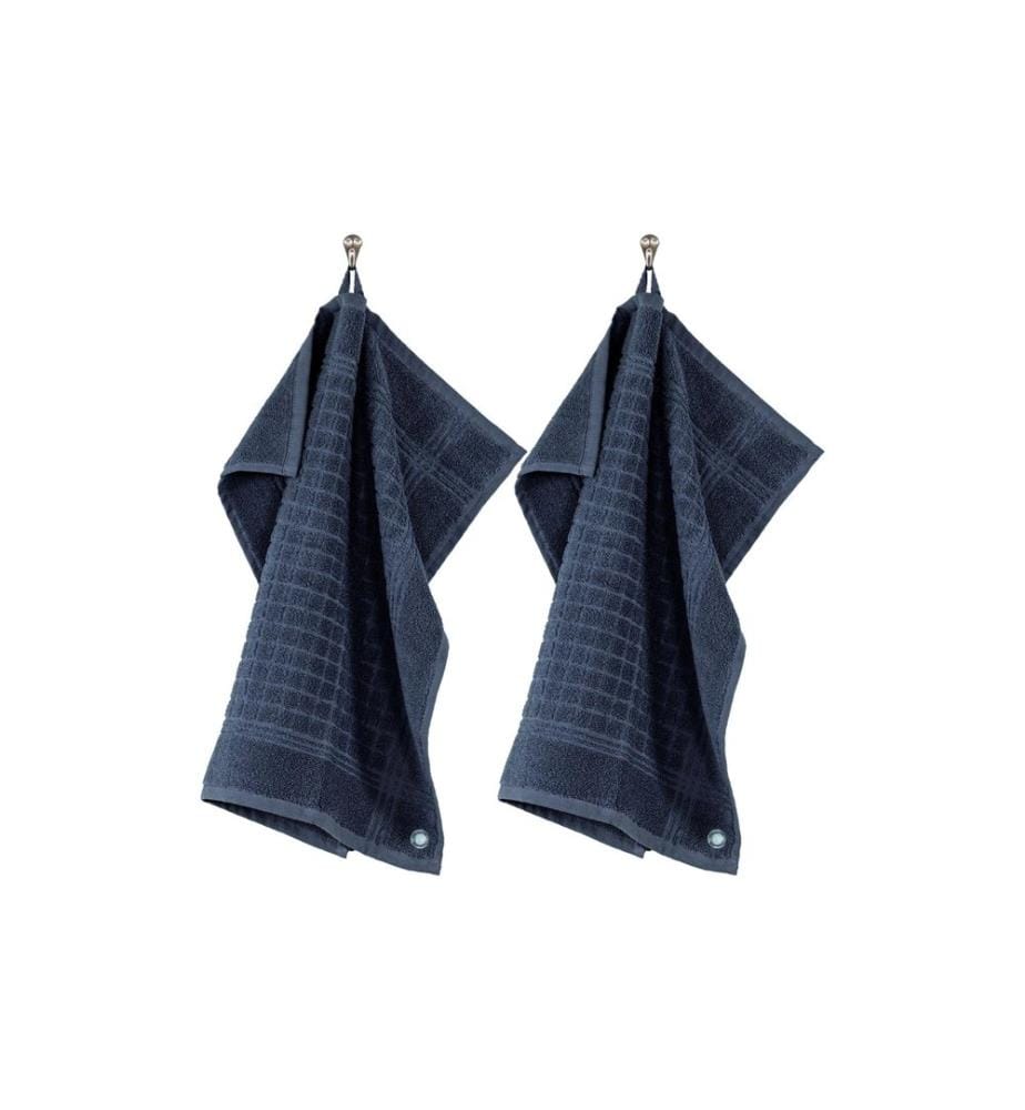 Tiseco - Geschirrtuch Pharao 2er Set Blau