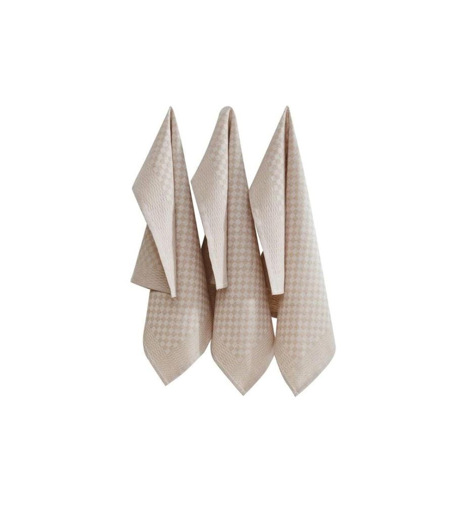 Hermia - Geschirrtuch-Set Lola Crème