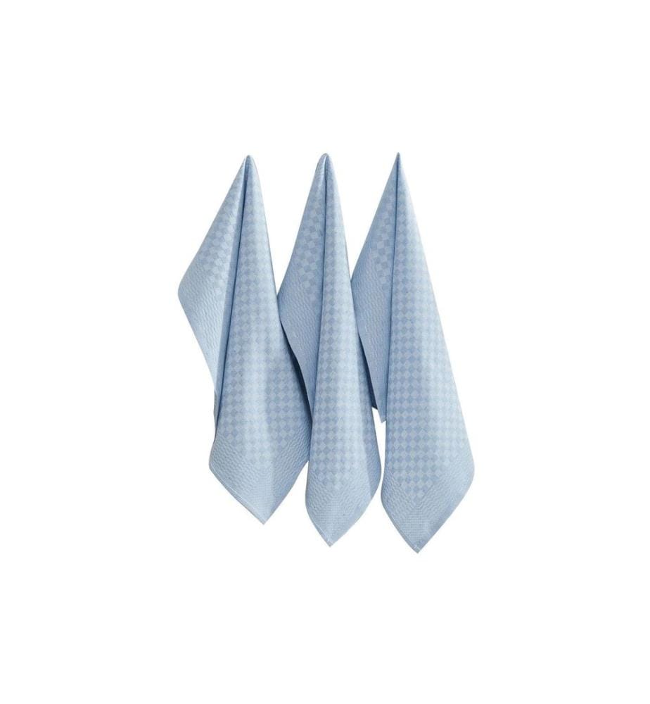 Hermia - Geschirrtuch-Set Lola Hellblau