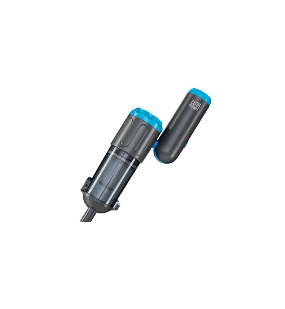 Lichterblitz - Aspirateur à main sans fil gris/bleu