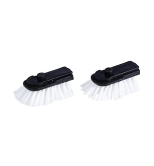 EDI BAUR - Ersatzkopf Spülbürste Super Tip DUO-Set Schwarz/Weiss