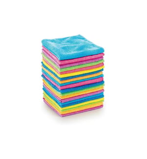 CLEANMAXX - Chiffon de nettoyage en microfibre 30 Pièce/s, Multicolore