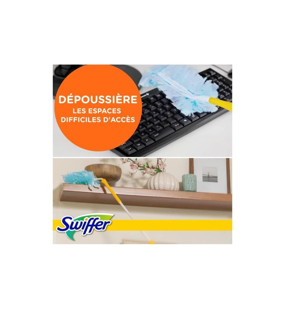 SWIFFER - Recharge de lingettes parfumées Staubmagnet Paquet de 5