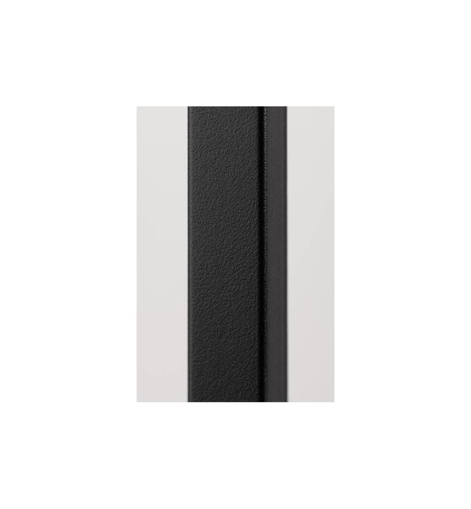 AC Design - Porte-manteau Aspen Noir, 24.6 x 20.7 x 171.2 cm