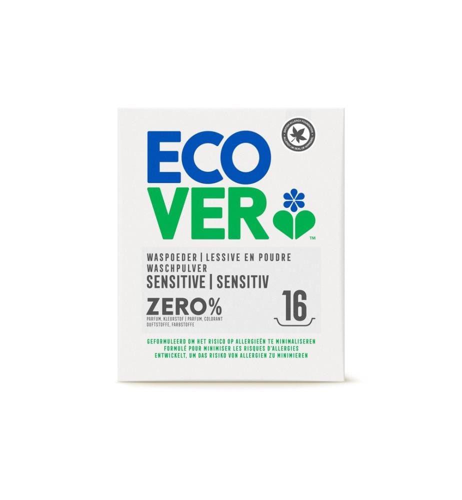 Ecover Zero - Lessive en poudre Sensitive Universal 950 g