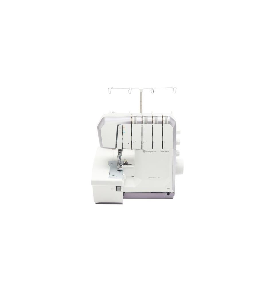 HUSQVARNA - Machine à coudre surjeteuse Amber S 300 Blanc