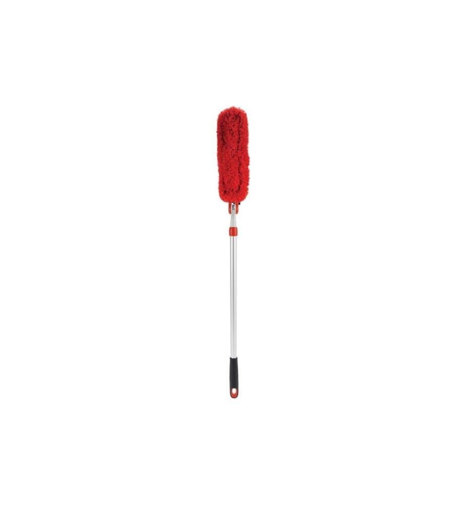 Oxo Good Grips - Plumeau avec manche télescopique