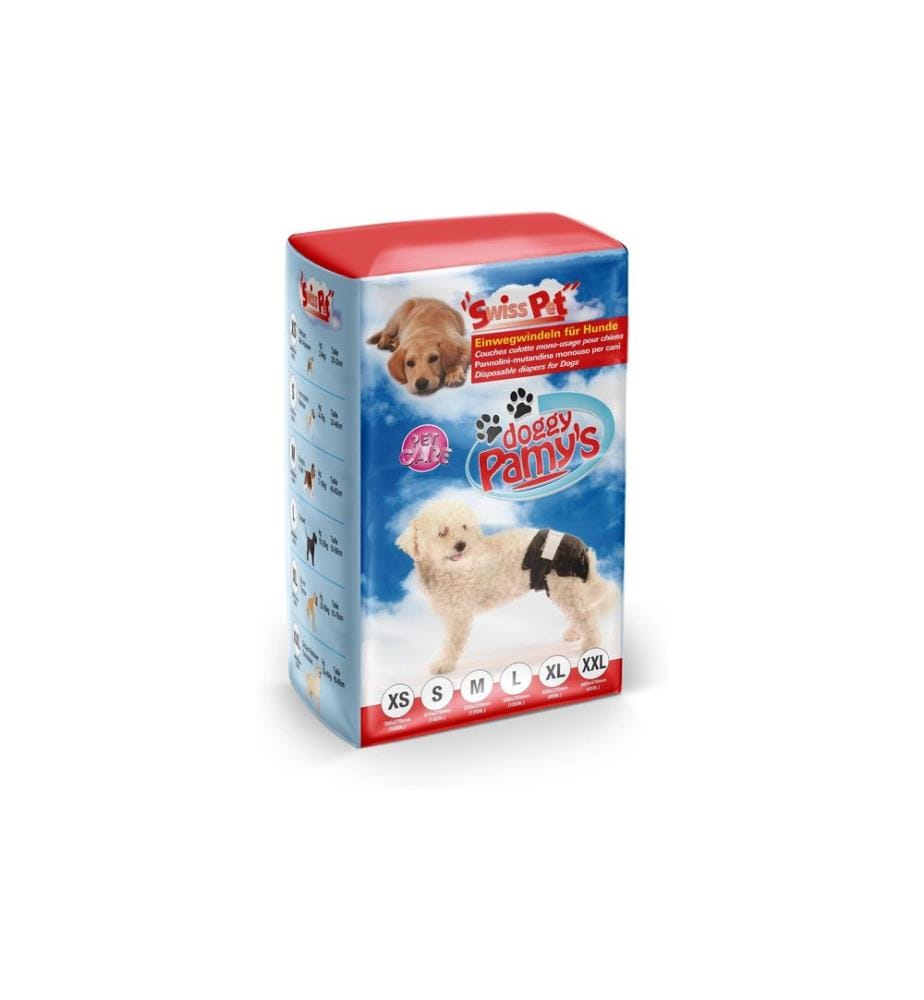 SWISSPET - Einwegwindeln Doggy Pamys XL, 11 Stück