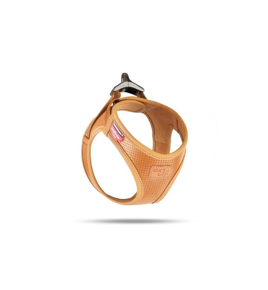 curli Harnais cuir de pomme, XS, Marron