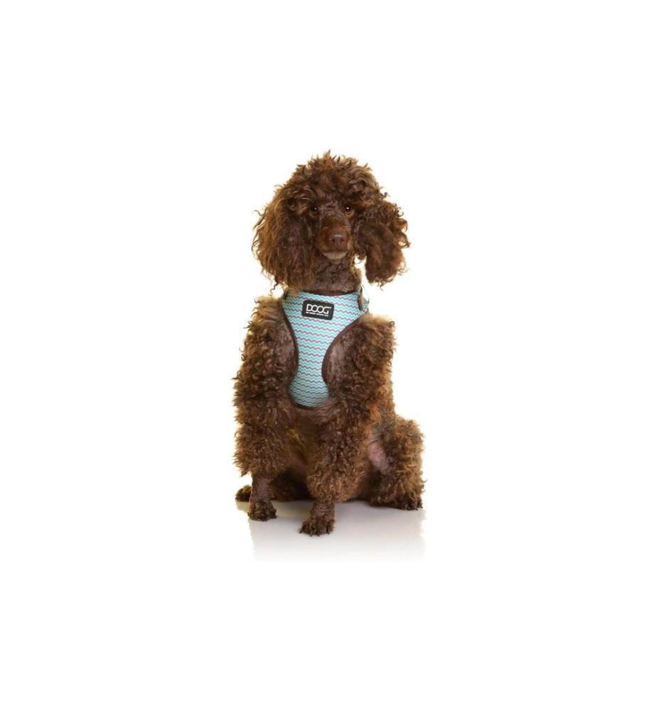 Harnais Doog Neoflex Benji L Marron / Bleu