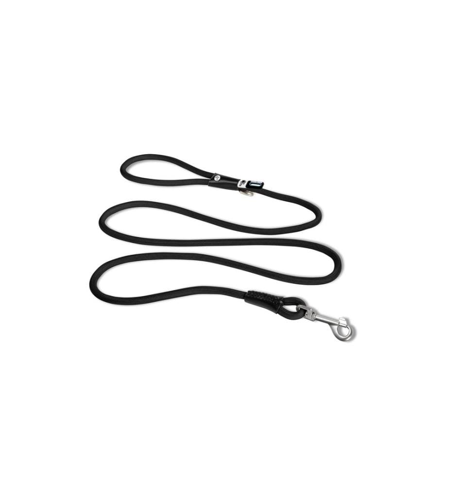curli Hundeleine Stretch Comfort Black ø 8 mm / 1.8 m