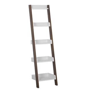 Mobile con 5 ripiani MOBILE DUO 166 cm Marrone/Bianco