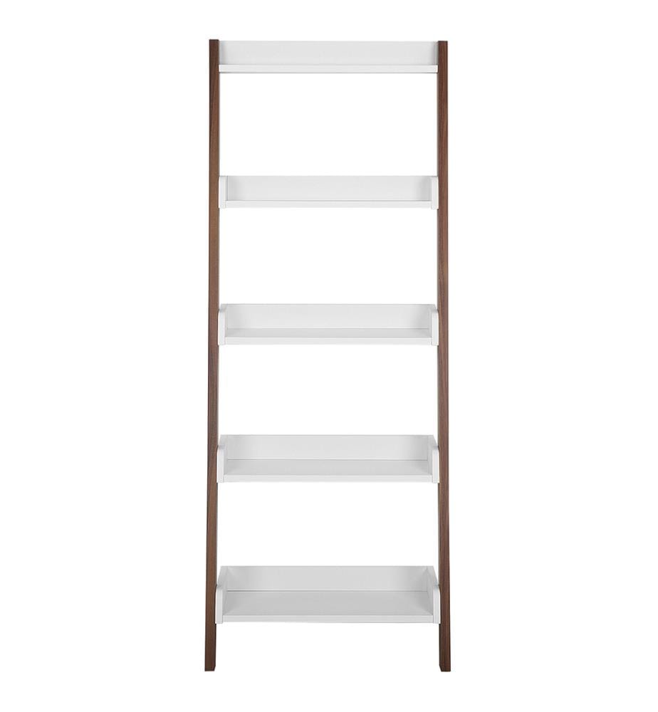 Mobile con 5 ripiani MOBILE TRIO 164 cm Marrone/Bianco