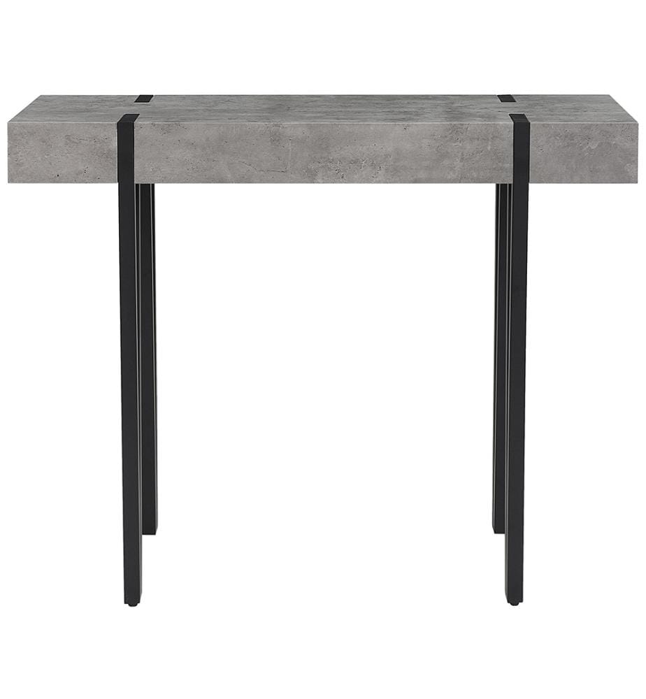 Console Table ADENA Grey Concrete Effect