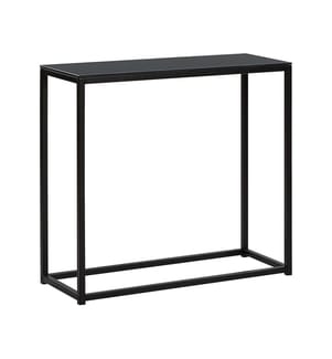 Console DELANO Verre de sécurité Noir