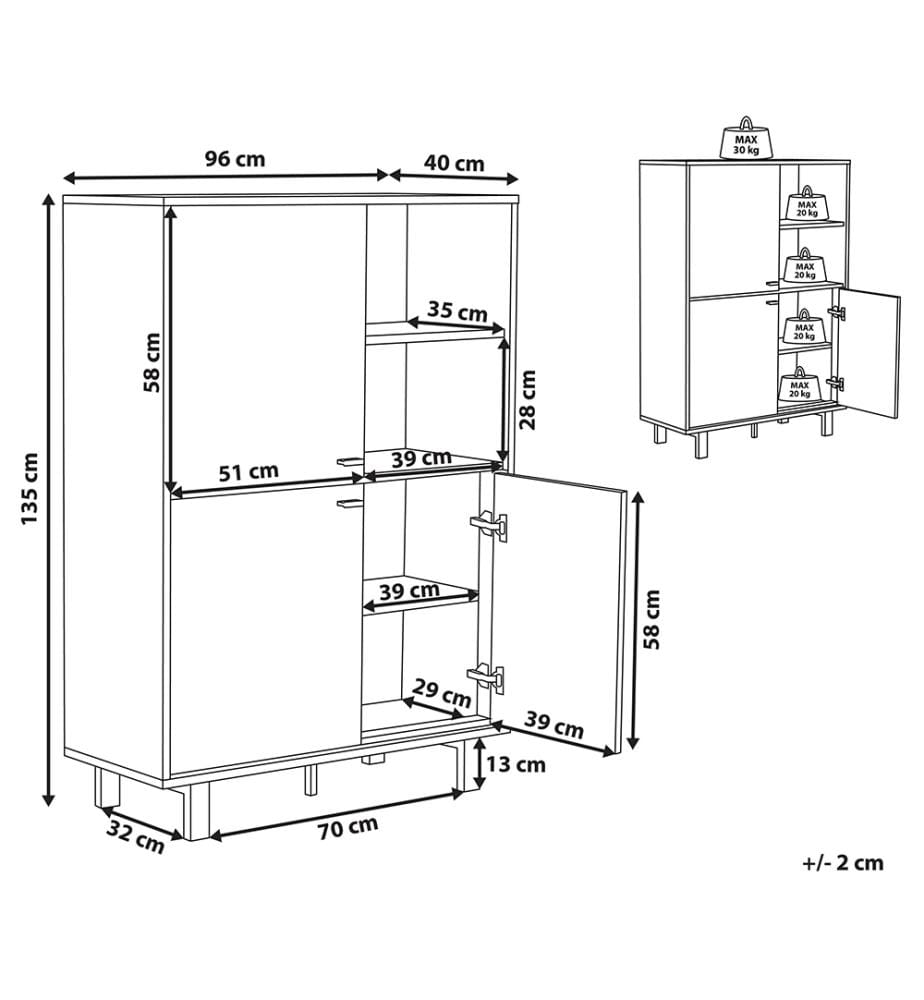 Schrank PARAMOUNT Braun