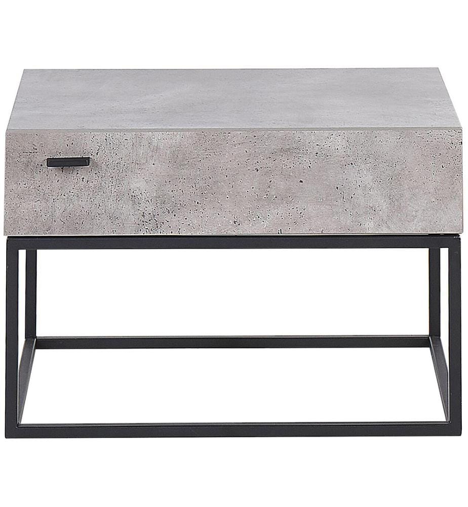 Table de nuit à 1 tiroir CAIRO Gris clair