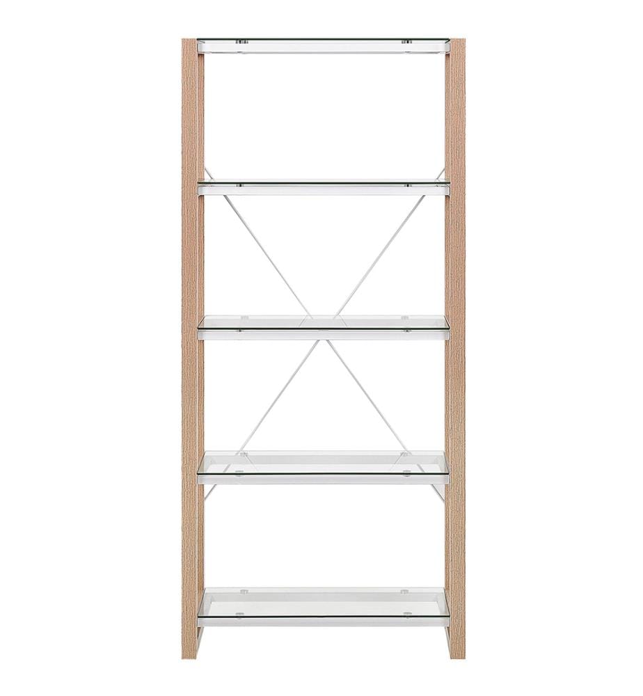 Étagère à 4 niveaux JENKS 152 cm Blanc