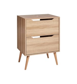 Meuble-lavabo CARIACICA 60 cm Marron clair