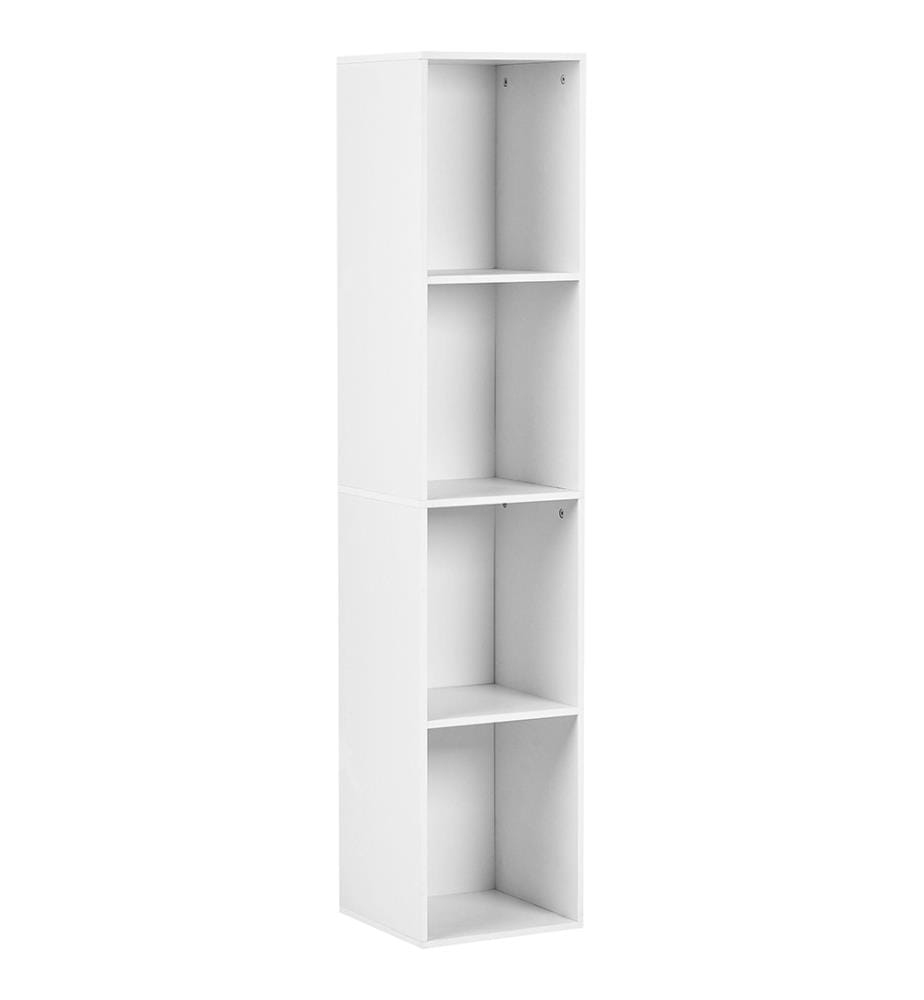 Libreria a 4 ripiani WINNIPEG 143 cm Bianco
